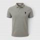 U.S. Polo Assn. Γκρι Ανδρική Μπλούζα Polo με Κεντημένο Logo / Pre-Owned